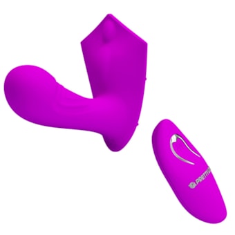 Willie - Vibrador Ponto G E Clítoris Com 12 Modos De Vibração E Controle Sem Fio (PRODUTO DE VITRINE)