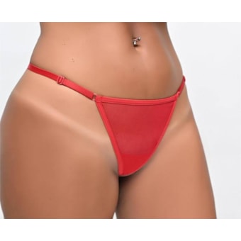 Yaffa Lingerie – Calcinha em Tule com Jóia em Formato de Zíper