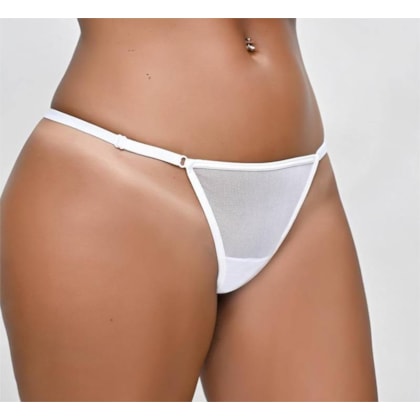 Yaffa Lingerie – Calcinhas Brancas Neon Provocantes com Frases que Brilham no Escuro