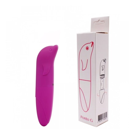 You Vibe - Vibrador Ponto G Em Forma De Golfinho Com Vibração Única | Magenta