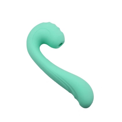 Zenobia - Vibrador Dual Com 5 Funções de Ondas de Pressão no Clítoris e 9 Modos de Vibração no Ponto G